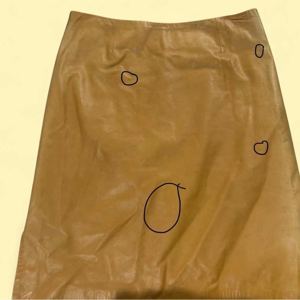 Leather Skirt - Picture 2 of 3